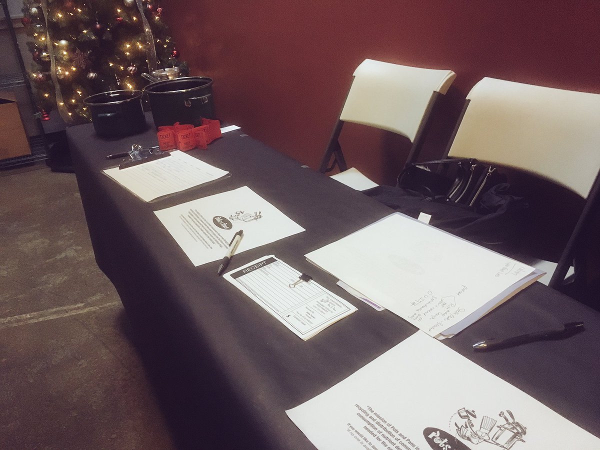 Lily and Anne here today at <a href="/1400FoodLab/">1400 Food Lab</a> collecting pots and pans and celebrating the holidays together.