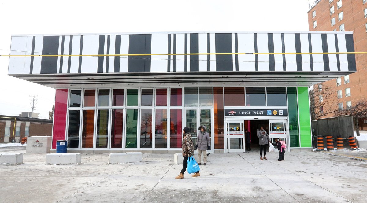 SteveRussell's tweet image. 2. the next new #TTC station north is FINCH WEST. 
It is located under Keele Street, north of Finch Avenue West. #TTCline1 #Line1Ext