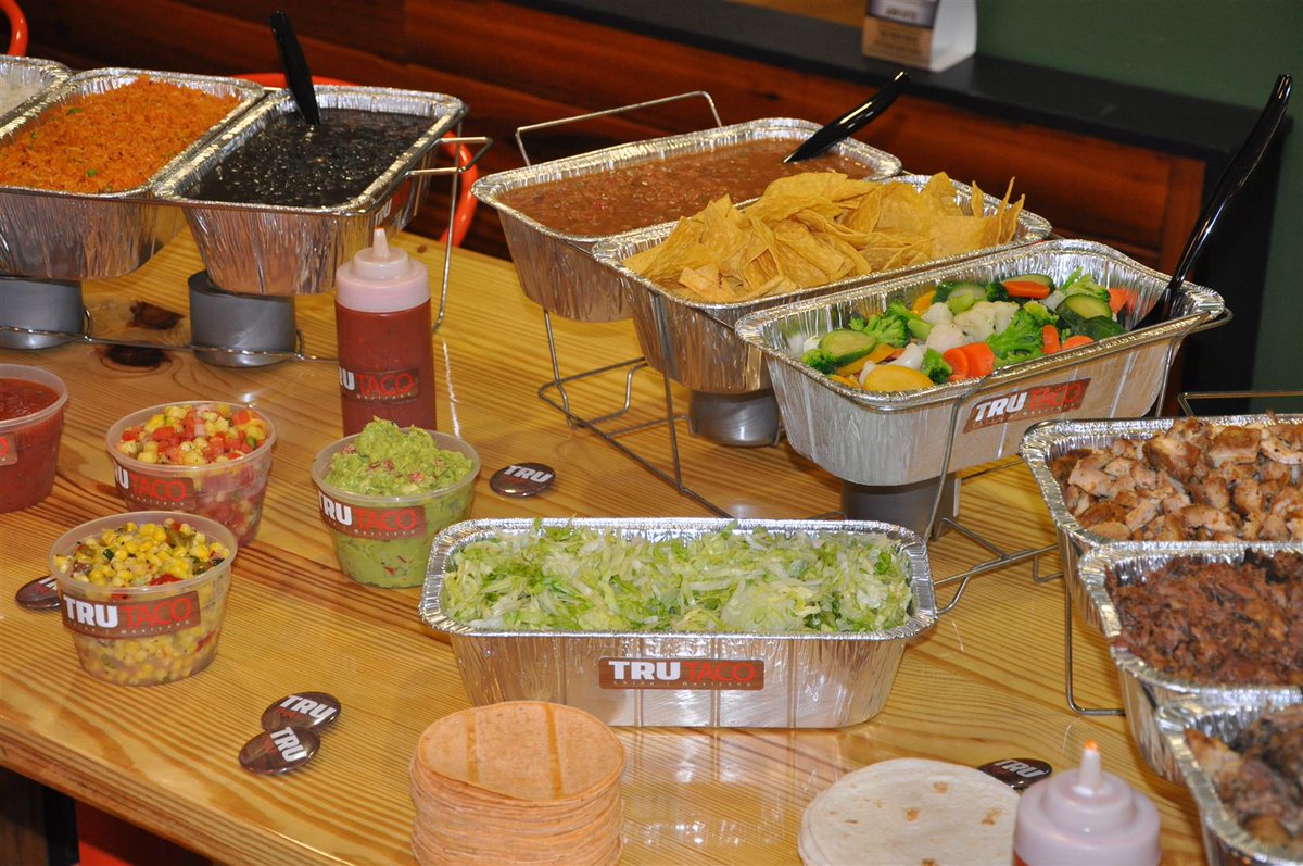 trutacoclt's tweet photo. Make your holiday party a success with #TruTaco catering. Our slow-roasted meat is always a big hit with the crowd! (704) 335-0063

Catering Menu: https://t.co/rA9RN3P450 https://t.co/5SNs1U6ptp