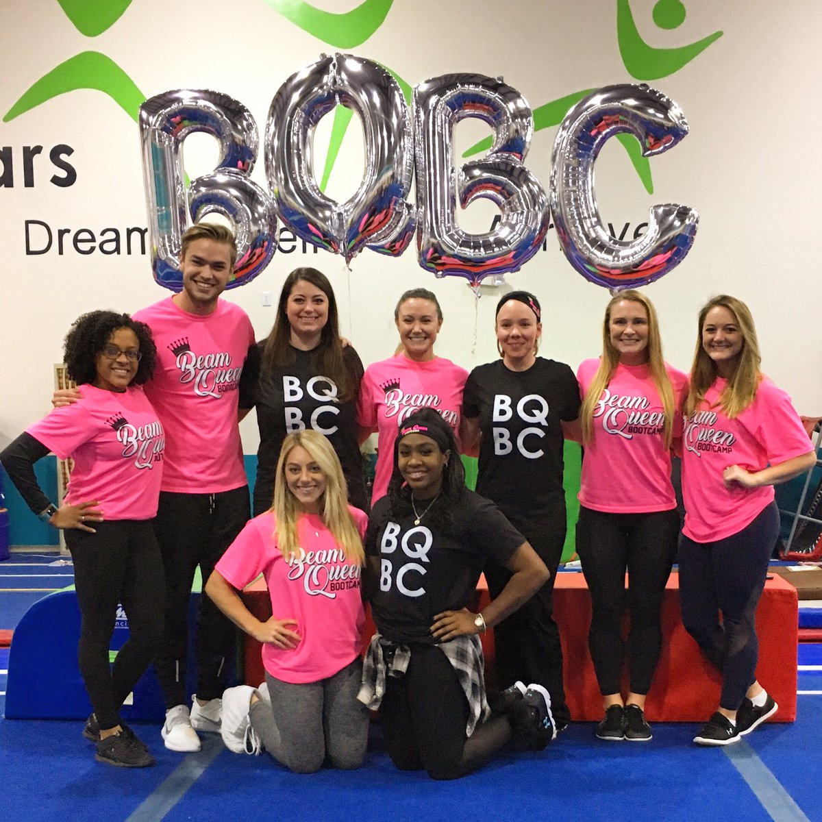 KimLParsons's tweet photo. Great time at @BeamQueenBC! Wonderful group of hard working kids &amp; such a fun staff! Loved seeing 2 of my favs @samanthapeszek + @bridgetsloan again! #gymnastics #BQBC https://t.co/fktzQq8MCn