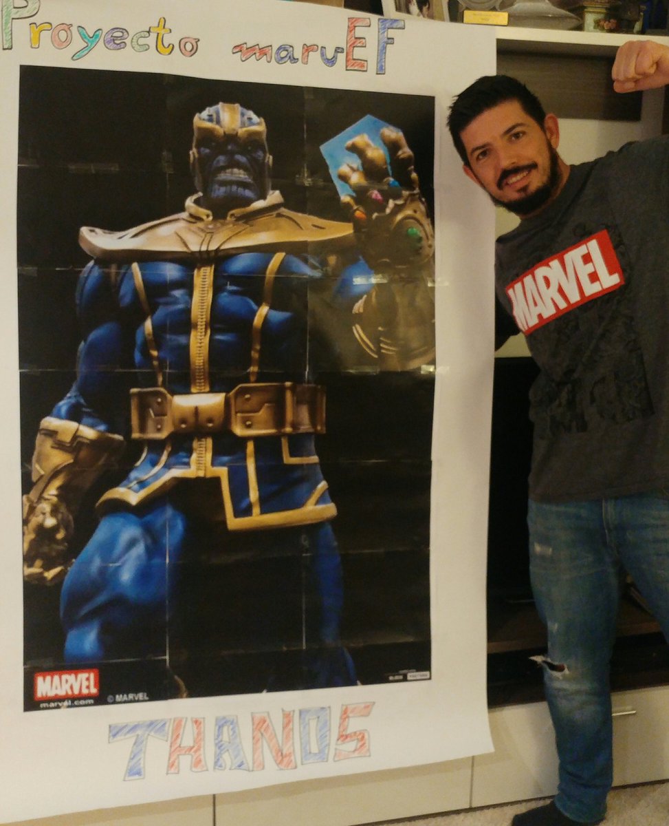 tristang1978's tweet photo. Quedan pocas horas para la batalla final del trimestre.Hemos trabajado muy duro para derrotar a Thanos.El proyecto #marvEF sigue imparable en Las Rozas,Malaga,Ceuta y Barcelona!!@Estebandelashg @jpalomaresbar @VanessaTrillo @javier_rio1 https://t.co/nae6O3jcBb