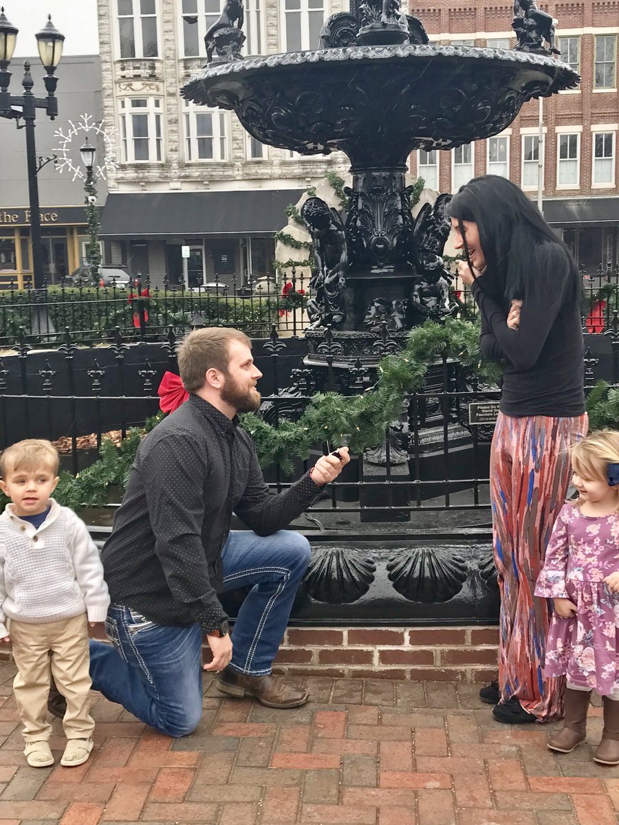 anthonyKING44's tweet photo. Well it’s official!!! She said YES!! Now I get to marry my best friend and the love of my life. I love you to the moon and back. https://t.co/IaLmZ810m8