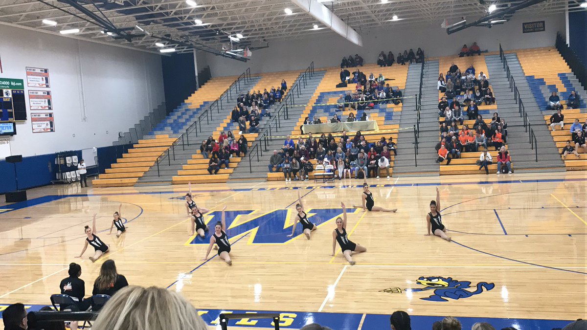 St. Charles East JV's upbeat &amp; sassy jazz routine started off with strong team doubles. These girls really delivered with their showmanship and showed off their great team flexibility!