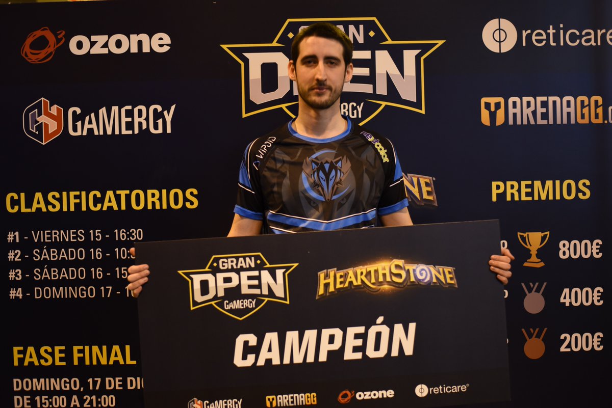 GAMERGY's tweet photo. Increíbles #GranOpen en esta octava edición de #Gamergy. ¡Enhorabuena a los campeones!
🥇#GranOpenLoL @LVPesLoL: #SLOStars
🥇#GranOpenHs @LVPesHS: @Arturo_Gonzip
🥇#GranOpemCR @LVPesClash: @rubizalez https://t.co/jYpuUSyhgI