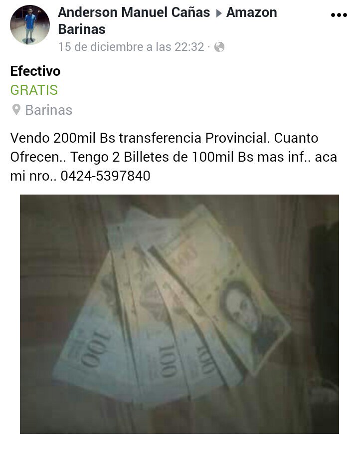 Deci3003's tweet photo. Yo quisiera saber quien supervisa este comercio que se viene dando de paginas como facebook vean 👇👇 @DenunciasSundde @1ChavistaMaduro https://t.co/Y9vA7t53FN