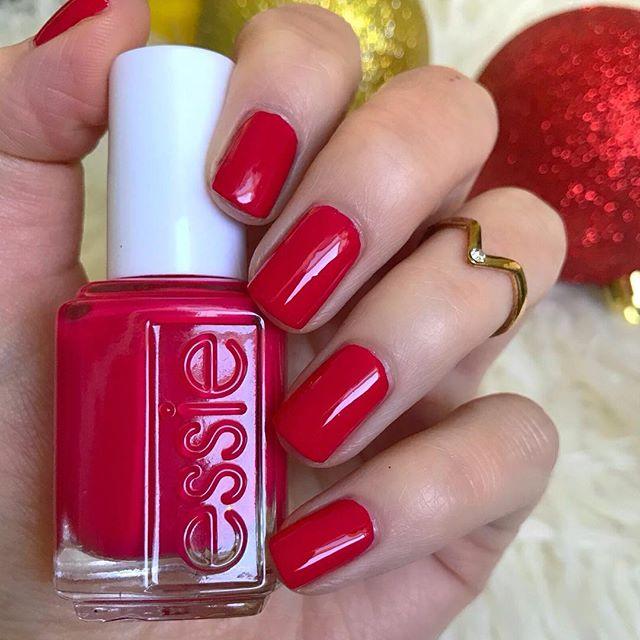 essie's tweet photo. .@hjs_nails says it all in this #essiewinter2017 shade #becherry! what’s your favorite winter red? https://t.co/J8KumpTKG3