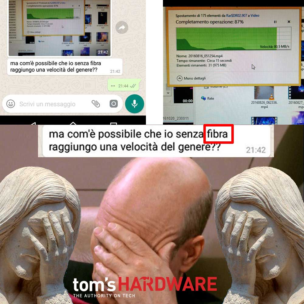 TomsHWItalia's tweet photo. Uhm, già, come sarà mai possibile???? https://t.co/c5r0U53yCC