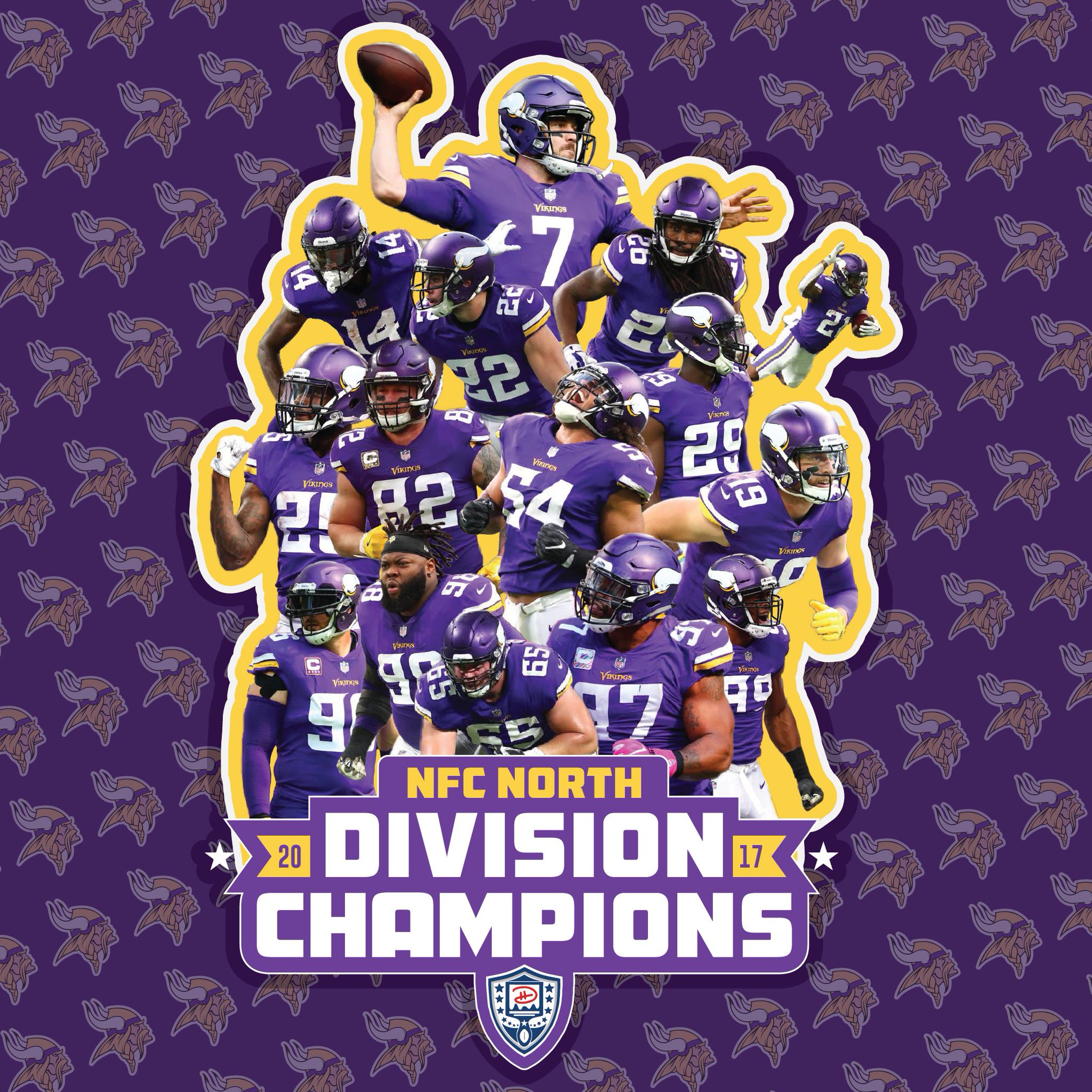 minnesota vikings nfc north champions