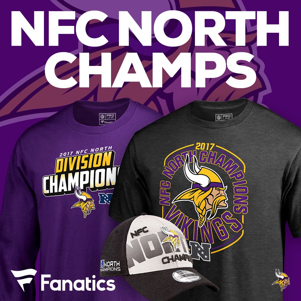 vikings division champ shirts