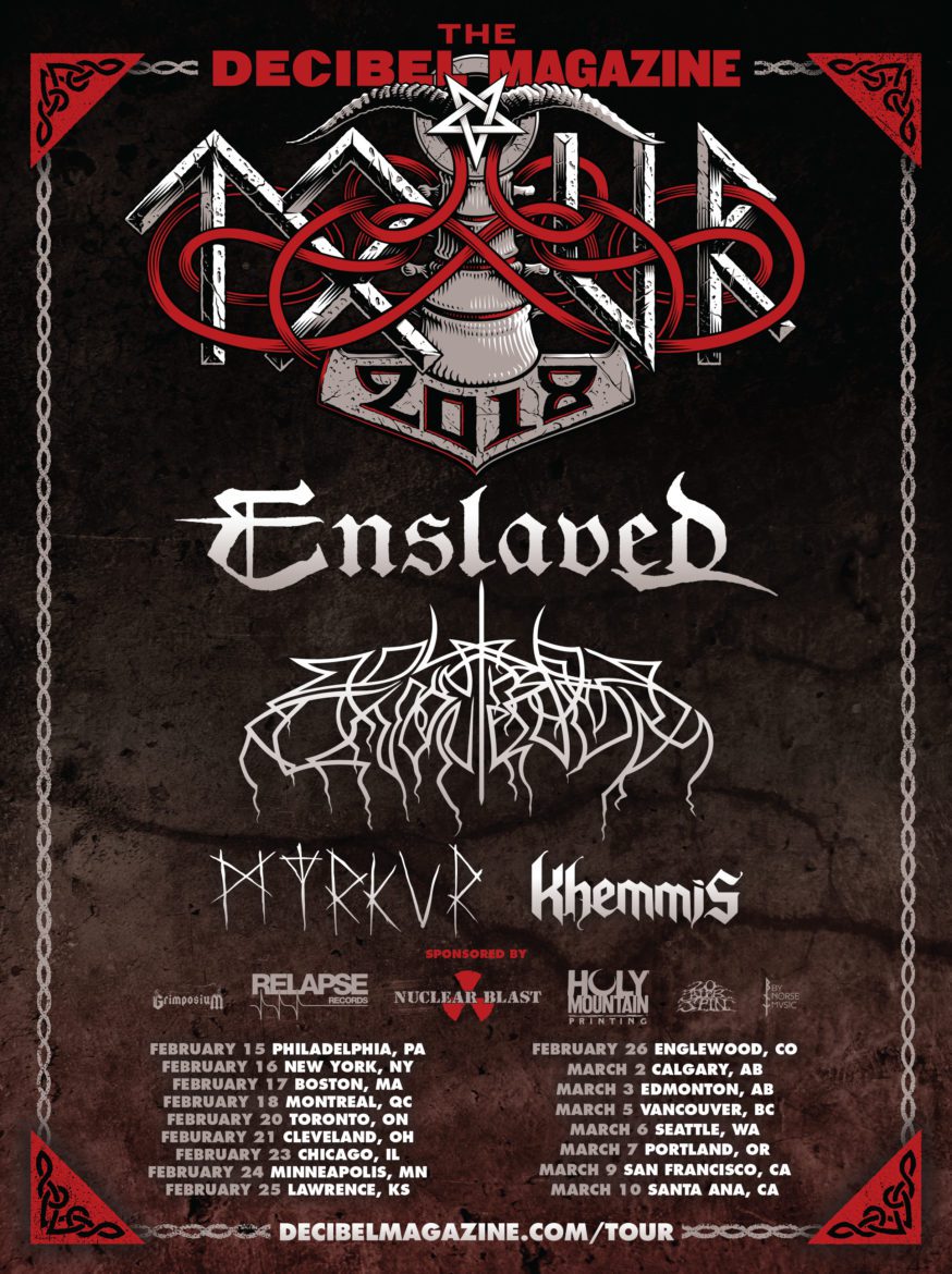 EnslavedBand's tweet image. Getting pumped for Decibel tour! #ChristmasBreakIn5Words #christmas #blackmetal #doommetal #progressivemetal #upnext #tour #tourlife #roadwarrior