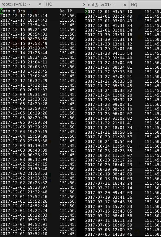 .@WindItalia, ADSL: 23.11 piccolo blackout, il 27.11 grande blackout, d'allora servizio pessimo, continue e frequenti perdite di segnale portante in tutta la zona. Invio nuovamente recapiti telefoni in privato, allego screen log monitoraggio, attendo celere risoluzione!!! Grazie!