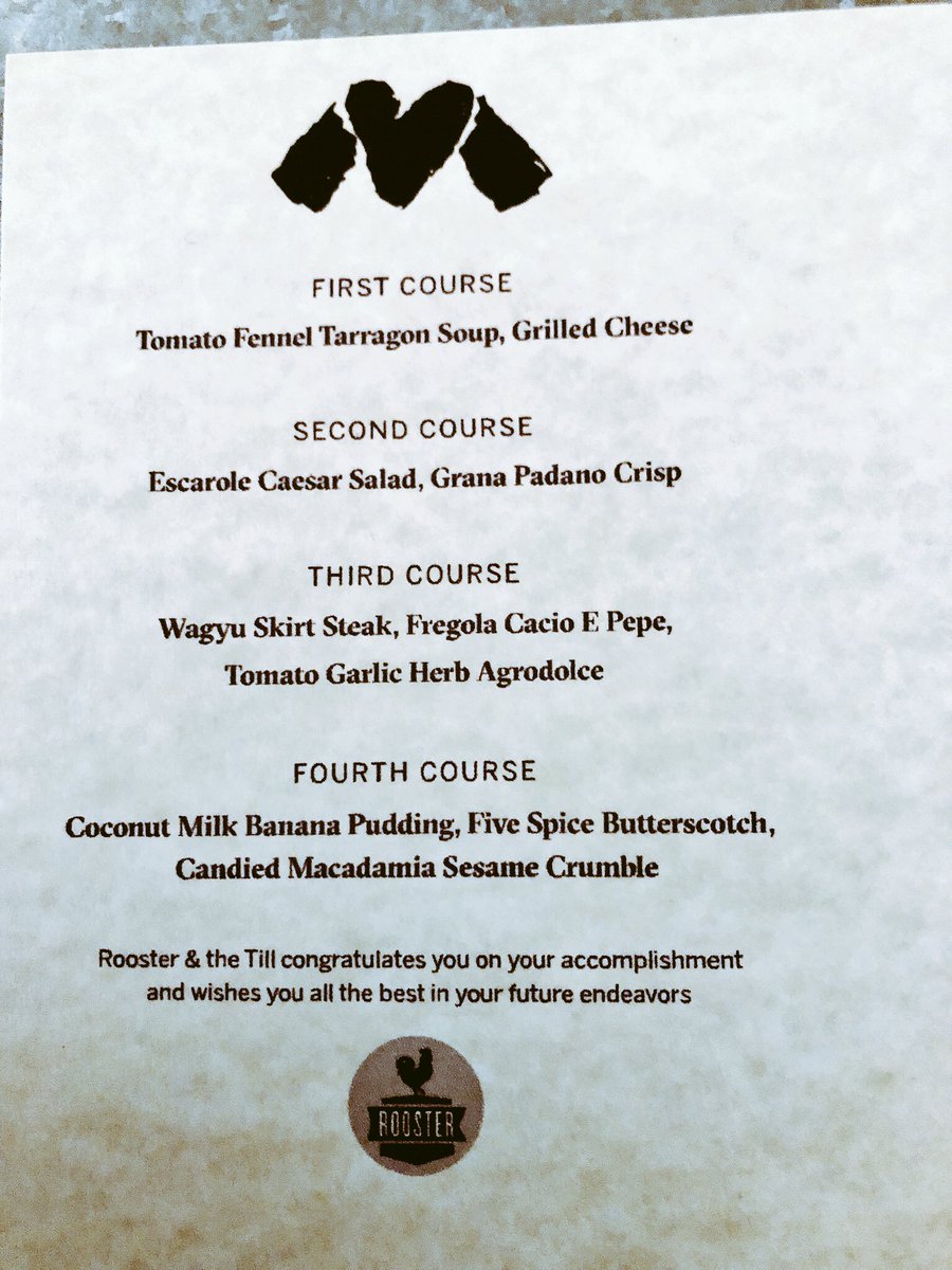 #JoyOfGiving started tonight thanks to <a href="/rooster_thetill/">Rooster & the Till</a> treating the <a href="/MetroMinistries/">Metropolitan Ministries</a> Uplift U Self-Sufficiency Program Grads to dinner tonight. Huge props to my friend Farrell Alvarez, servers&amp;team. Who closed the restaurant for the night 2Host them #TitusWorldWide Style♥️