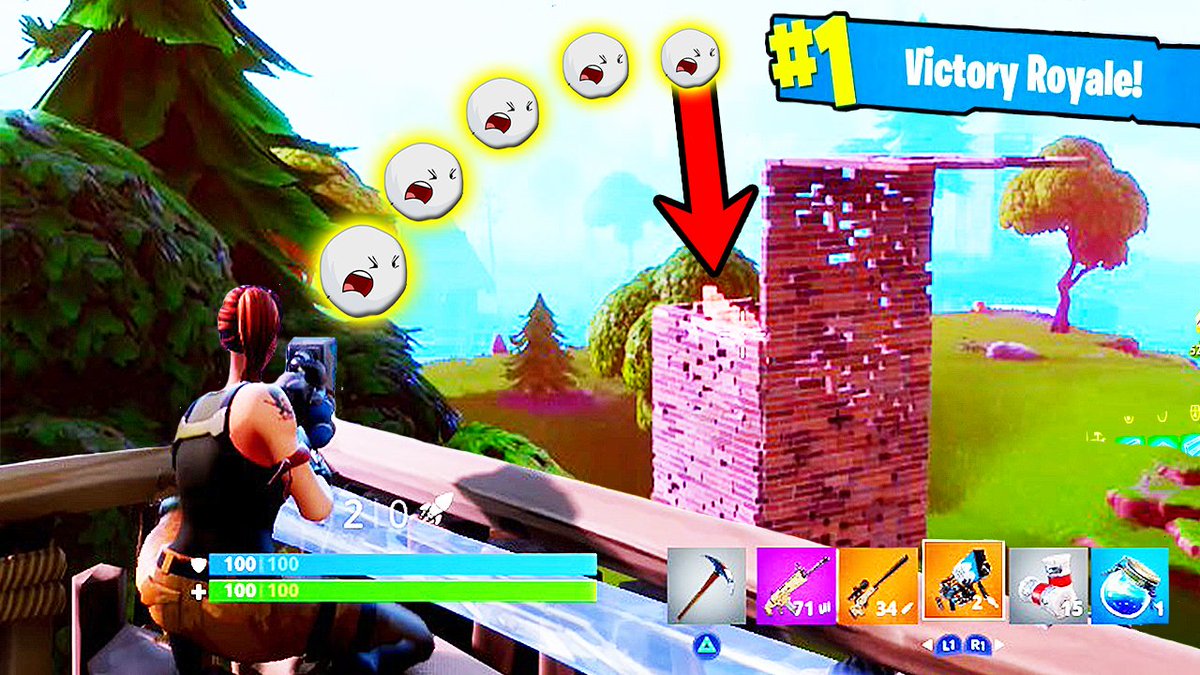 chaosverified account - fortnite win thumbnail