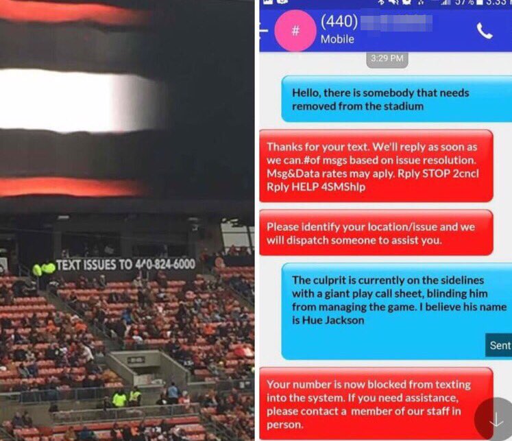 John_Sabol's tweet photo. Funniest thing I've seen all day 😂
@LauraHarrisWFTS @DanTrujilloTV @gregauman @JaycrawfordCLE @EricHorchy @ScottSabolFOX8 
@MikeCairns5 @MikeGoldFool 
#Browns https://t.co/xC9Waza4M4