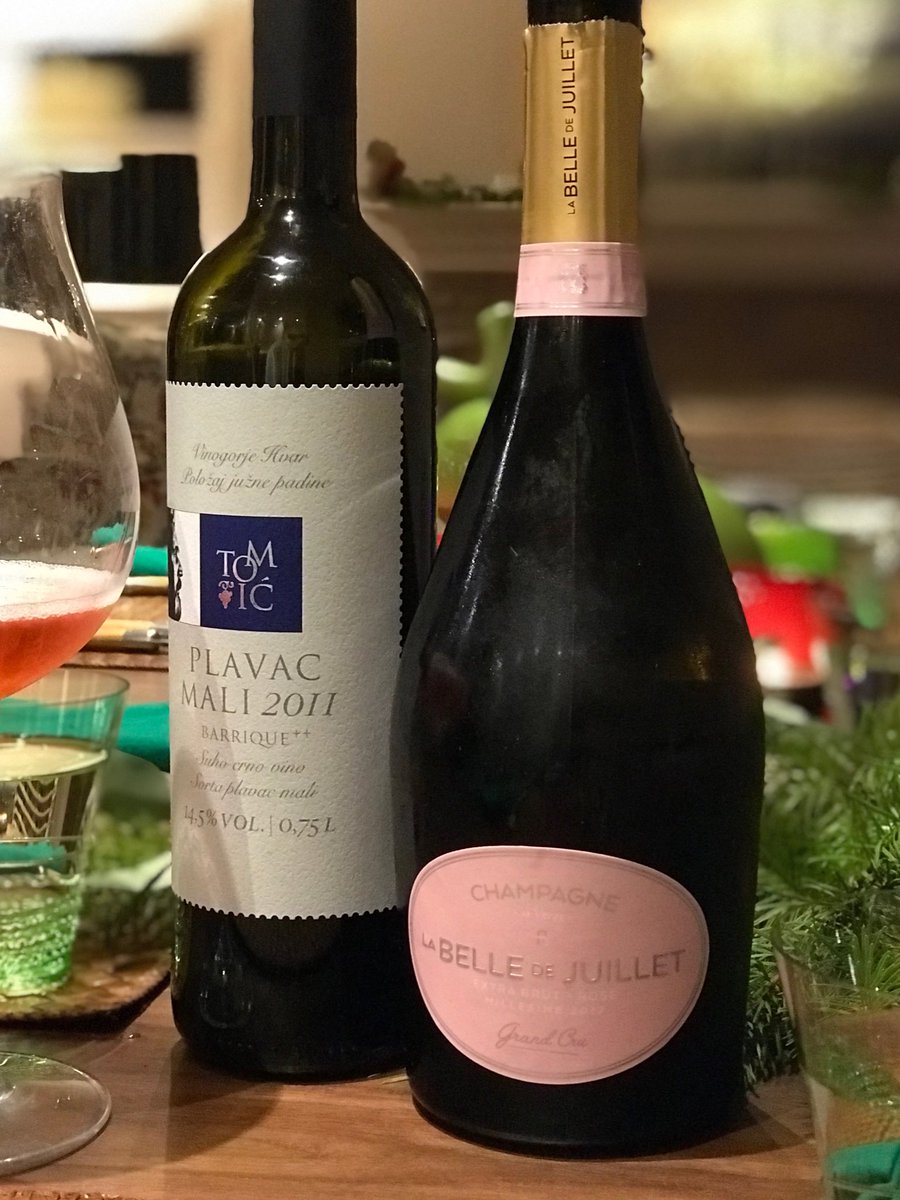 #SundayDinner #Rose #Champagne #Croatia &amp; #gumbo!!