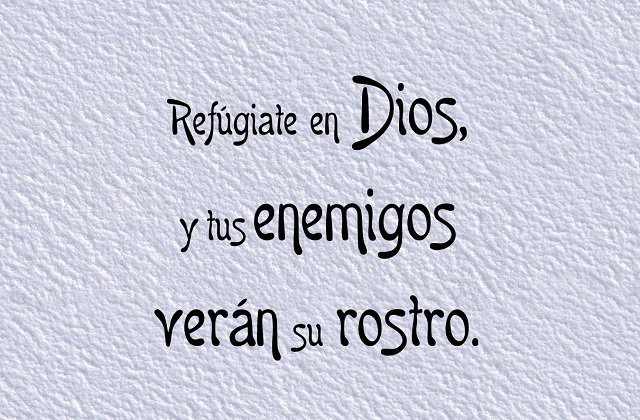 Si Dios es tu escudo, nadie podrá ponerte un dedo encima, sin que lo permita.