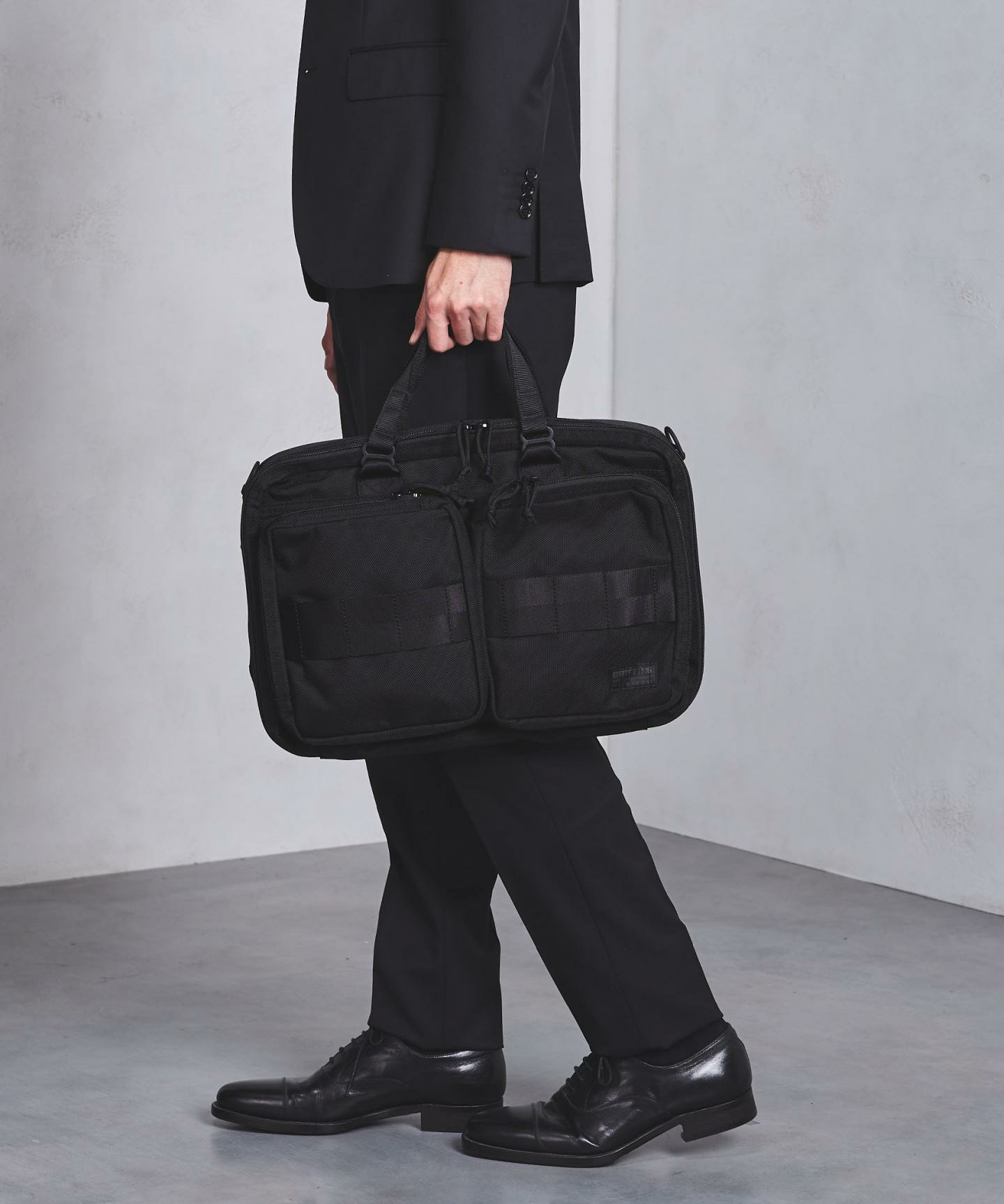 UNITED ARROWS ブリーフバック UNITED ARROWS ビジネスバッグ レザー ラウンド ブリーフケース