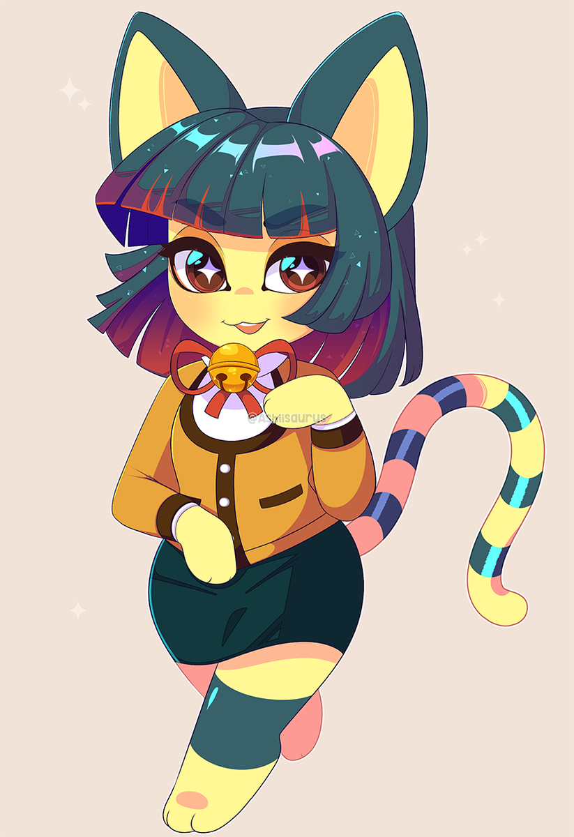 Ashi ♡ on Twitter: "Ankha, Isabelle, & Rosie outfit swaps!!…