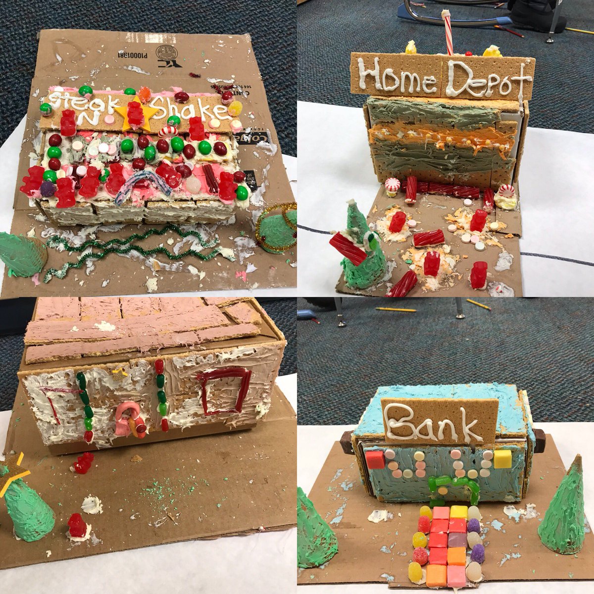 #gingerbreadSTEM my first graders had so much fun! #jbsrocks