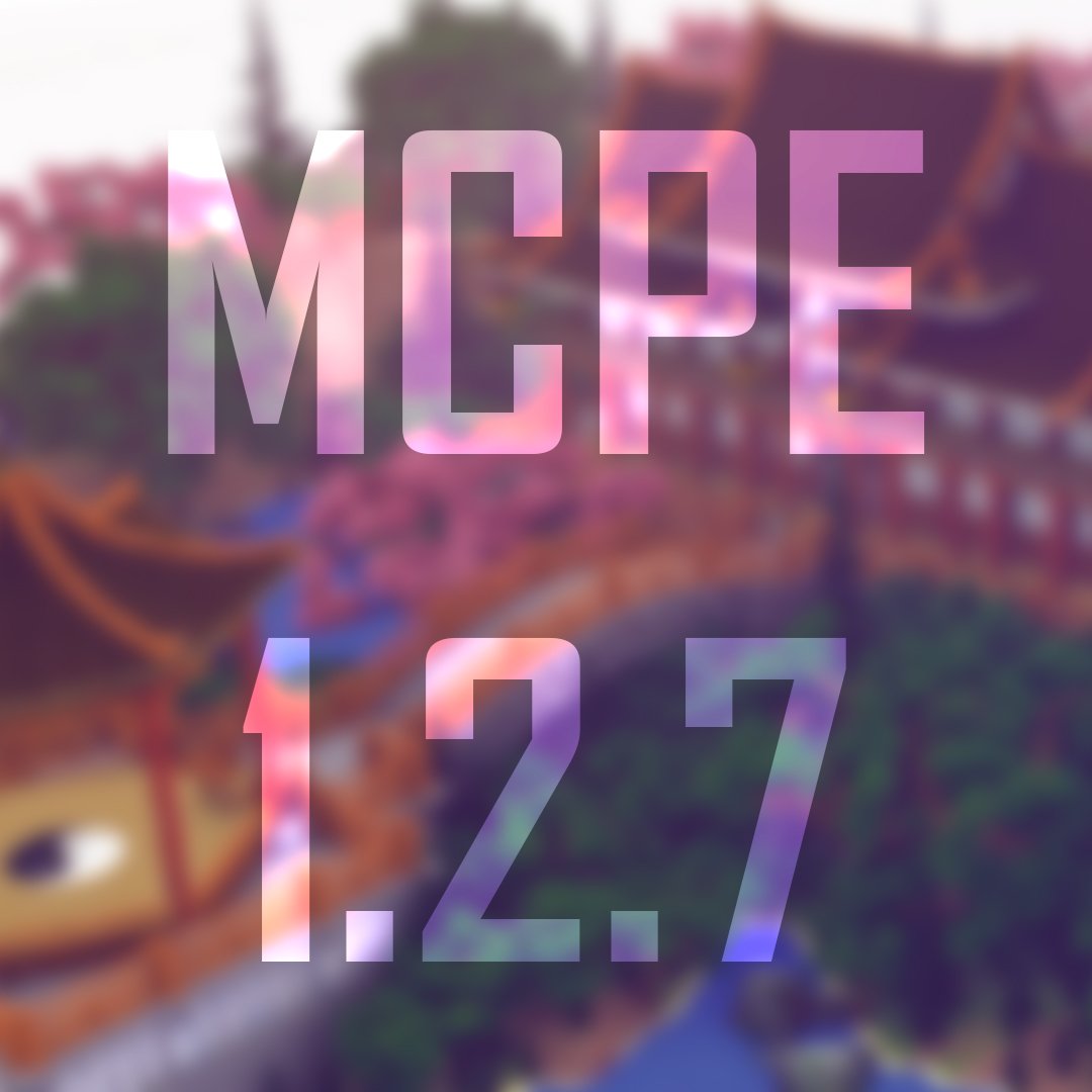 NetherBox's tweet image. We&apos;ve updated our MCPE servers to 1.2.7! Happy mining!
