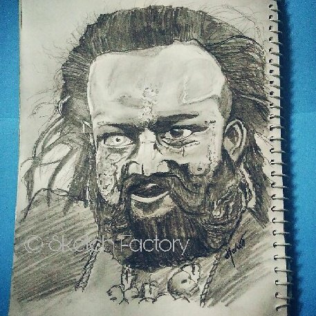 Drawing Bahubali With Devsena (Prabhas & Anushka Shetty) Charcoal Pencil  Sketch, Sketch of Photo — Steemit