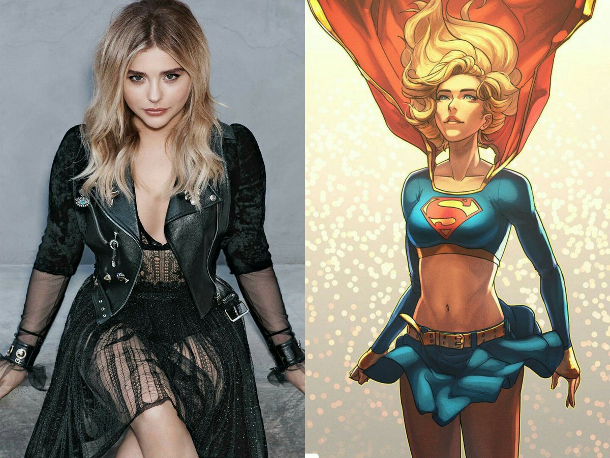 Supergirl Fan Art Makes the Case for Chloe Grace Moretz to Join the DCU