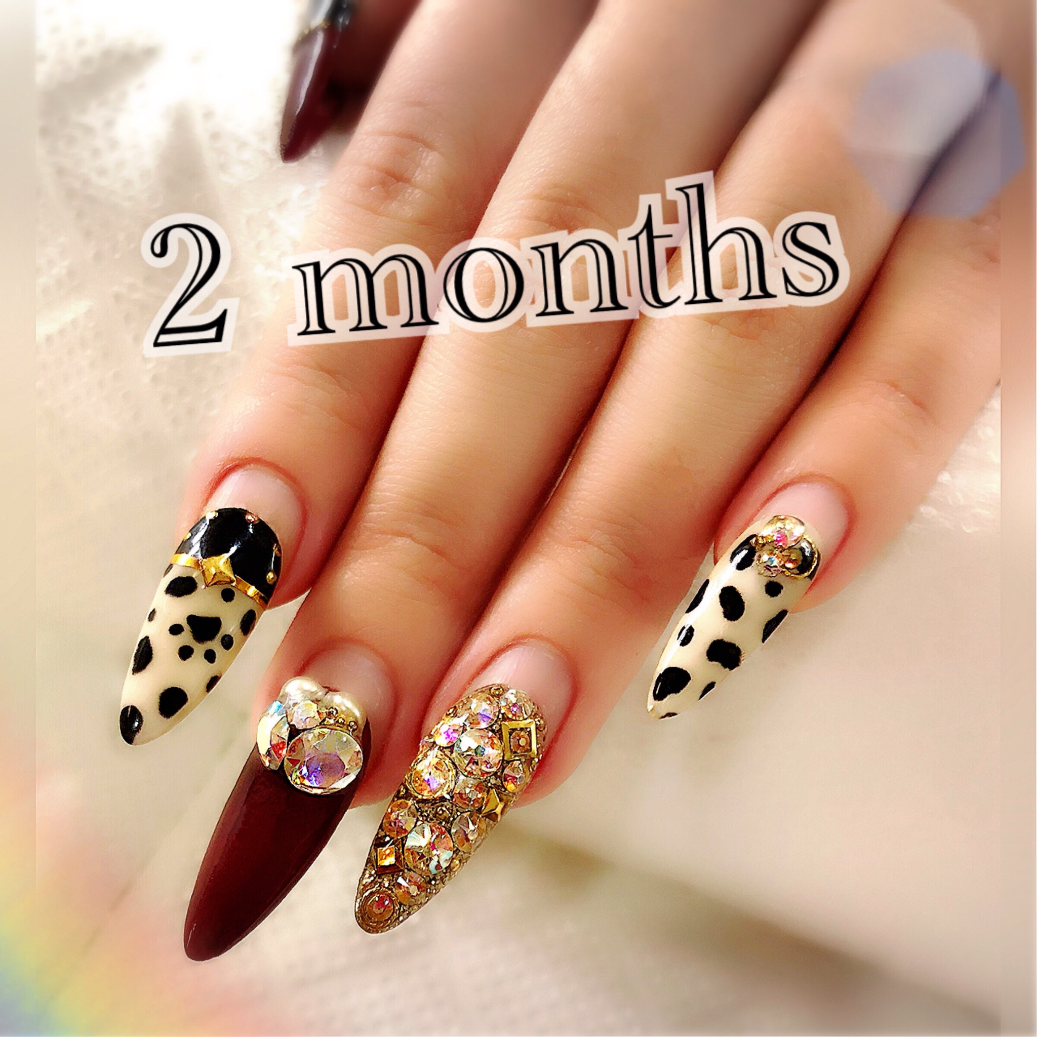 Twitter 上的 Coco お客様nail 2months おかえりなさい Nail Nails Swarovski Nailart Naildesign 秋 Longnails Jelnail Chanel 2months ファッション スカルプ ロングスカルプ ネイル ロングネイル ジェル ネイルデザイン キラキラ