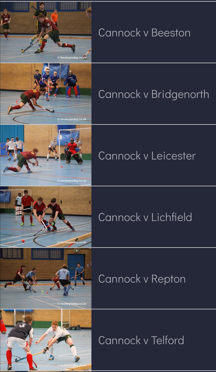 U18 Boys regional indoor hockey saw <a href="/CannockHC/">Cannock Community Hockey Club</a> go head to head with <a href="/ReptonHC/">Repton Hockey Club</a>, <a href="/OfficialBeeHC/">Beeston Hockey Club</a>, <a href="/LichfieldHockey/">Lichfield HockeyClub</a>, <a href="/LeicesterHockey/">Leicester City Hockey Club</a>, <a href="/TelfordWrekinHC/">Telford & Wrekin HC</a> and <a href="/bridgnorthhc/">BridgnorthHockeyClub</a>. Tremendous performances but the journey ends today. See some action at hockeytoday.co.uk/indoor