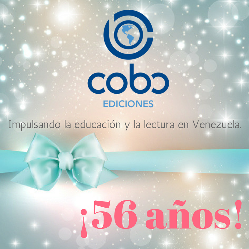 EdicionesCOBO's tweet photo. 56 años trabajando en, por y para Venezuela. Fomentando la lectura y la educación entre venezolanos. ¡Gracias por confiar en COBO! https://t.co/Ns02pntbuv