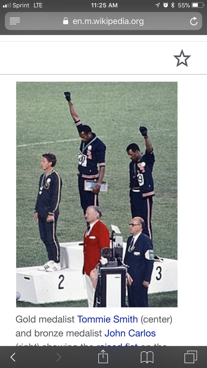 Drcooper74's tweet photo. An icon! John Carlos is an amazing leader! Excited about the connection! #johncarlos #blackolympian #gemsnetwork #usaolympics https://t.co/jyEJSe0cpk