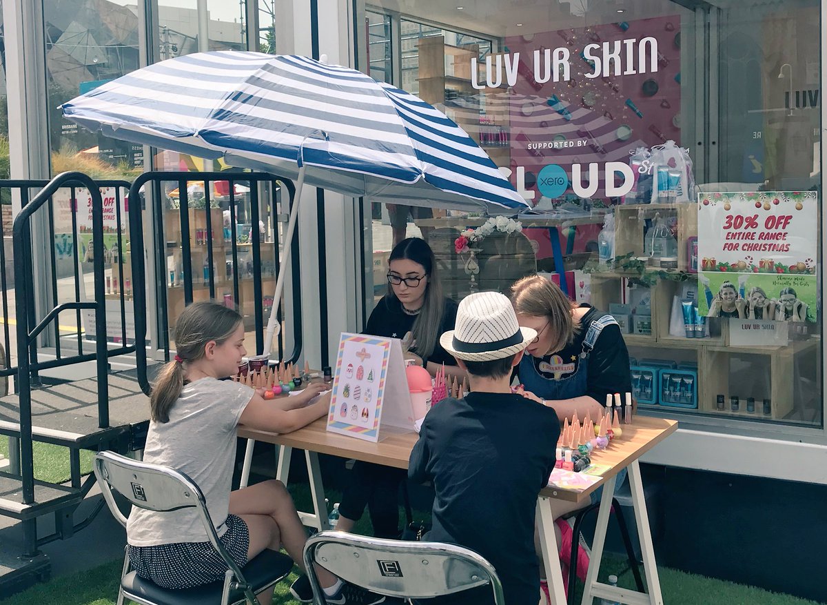 AmyBrandmeier's tweet image. Time for a mani at @cloudststore