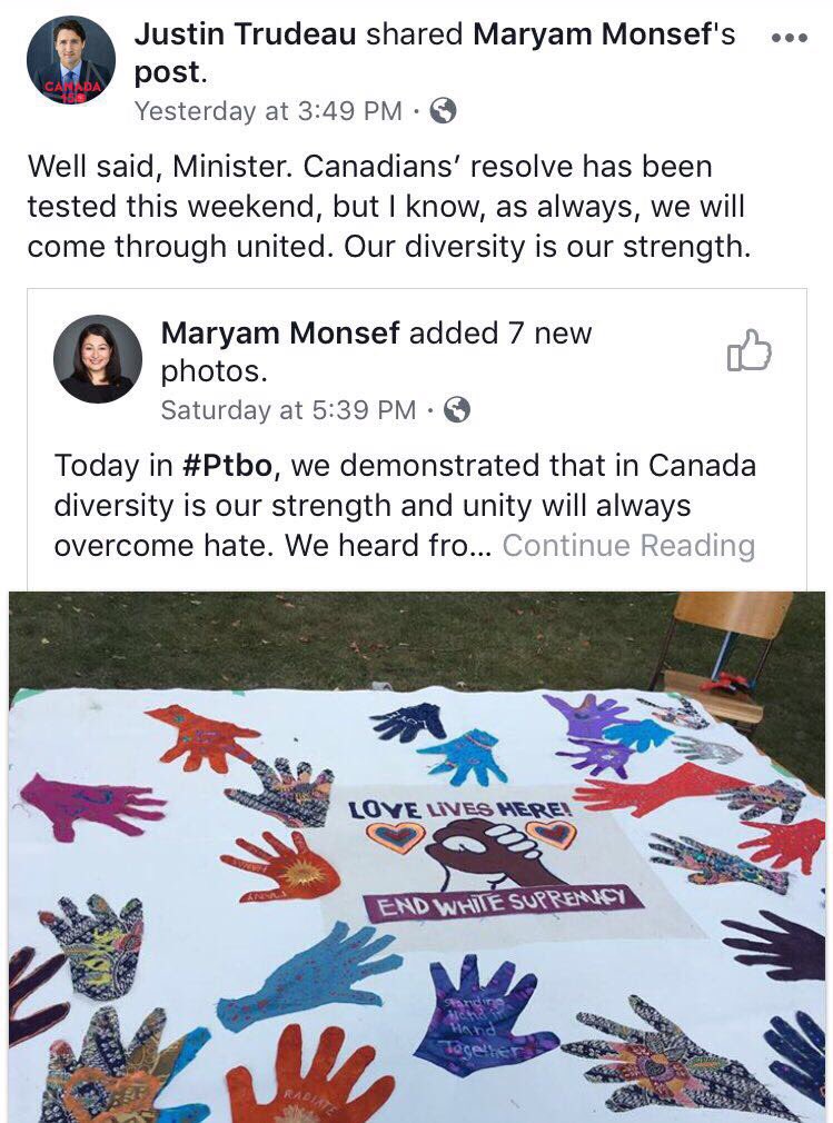 michael_house9's tweet photo. Imagine next day following Islamic terrorist attack that left 5 innocent CDNs injured...
A "leader" that calls an end to white supremacy?
#TrudeauMustGo
#cdnpoli #fuQTrudeau #edmontonattack https://t.co/rYGWhBJ2lA