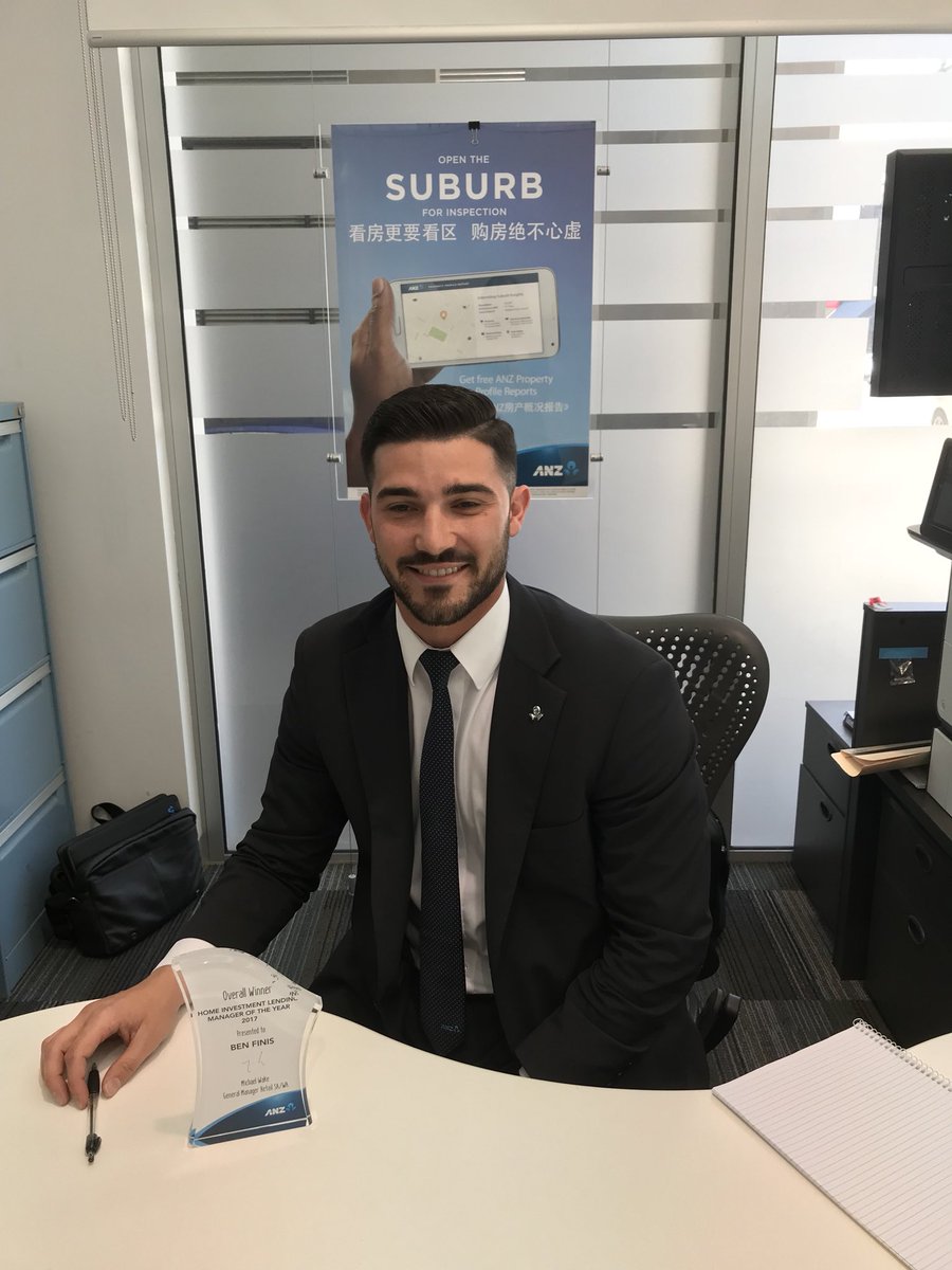 ANZ SA home lender of the year.  Contact Ben to assist you buying your home 0466403415 #anzhomeloans #firsthomebuyers <a href="/ben/">#1</a> Finis  <a href="/KingWilliamStr/">King William Street</a>