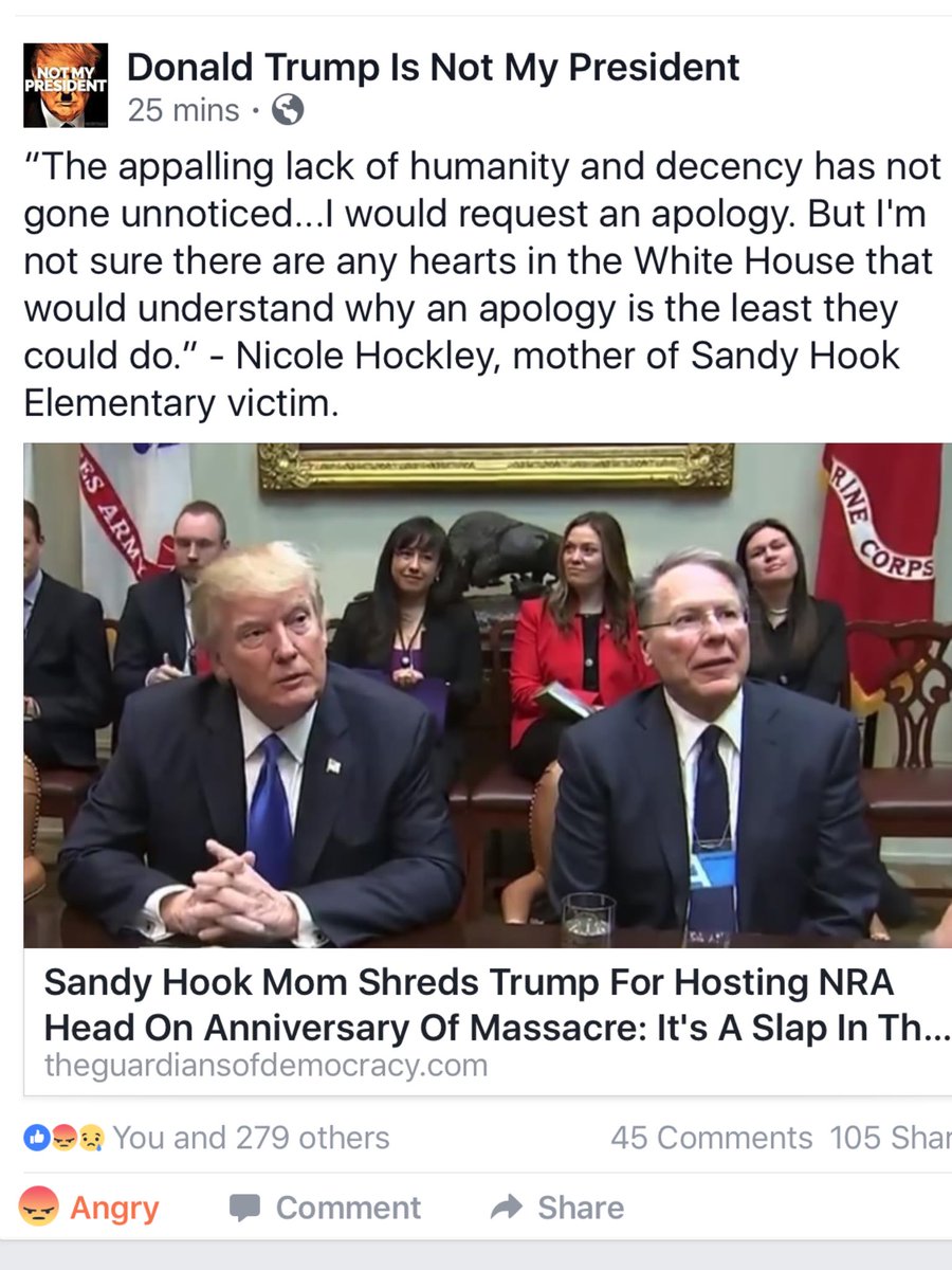When is the stain on your democracy perpetrated by this man going to be enough?  Heartless, rudderless, useless, sorry excuse for a human. #SandyHook5yrs