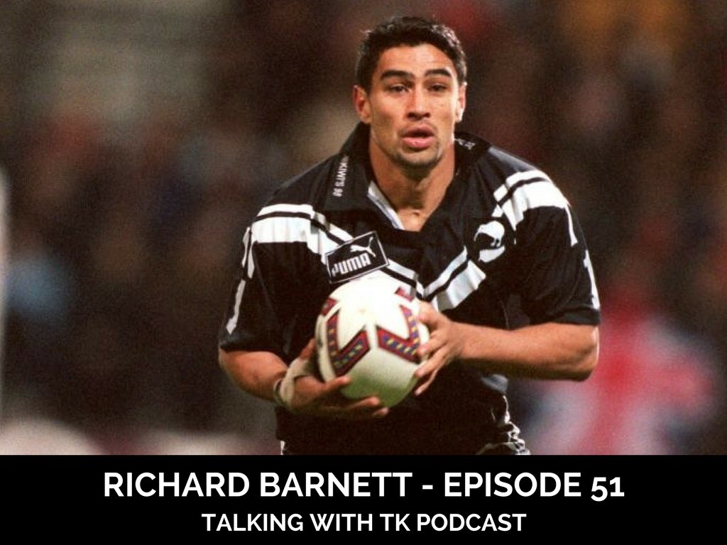 tristan_knell's tweet image. New podcast with Kiwi legend Richard Barnett talkingwithtk.com/single-post/Ri… #rugbyleague #nrl #kiwis #cronullasharks #sydneyroosters