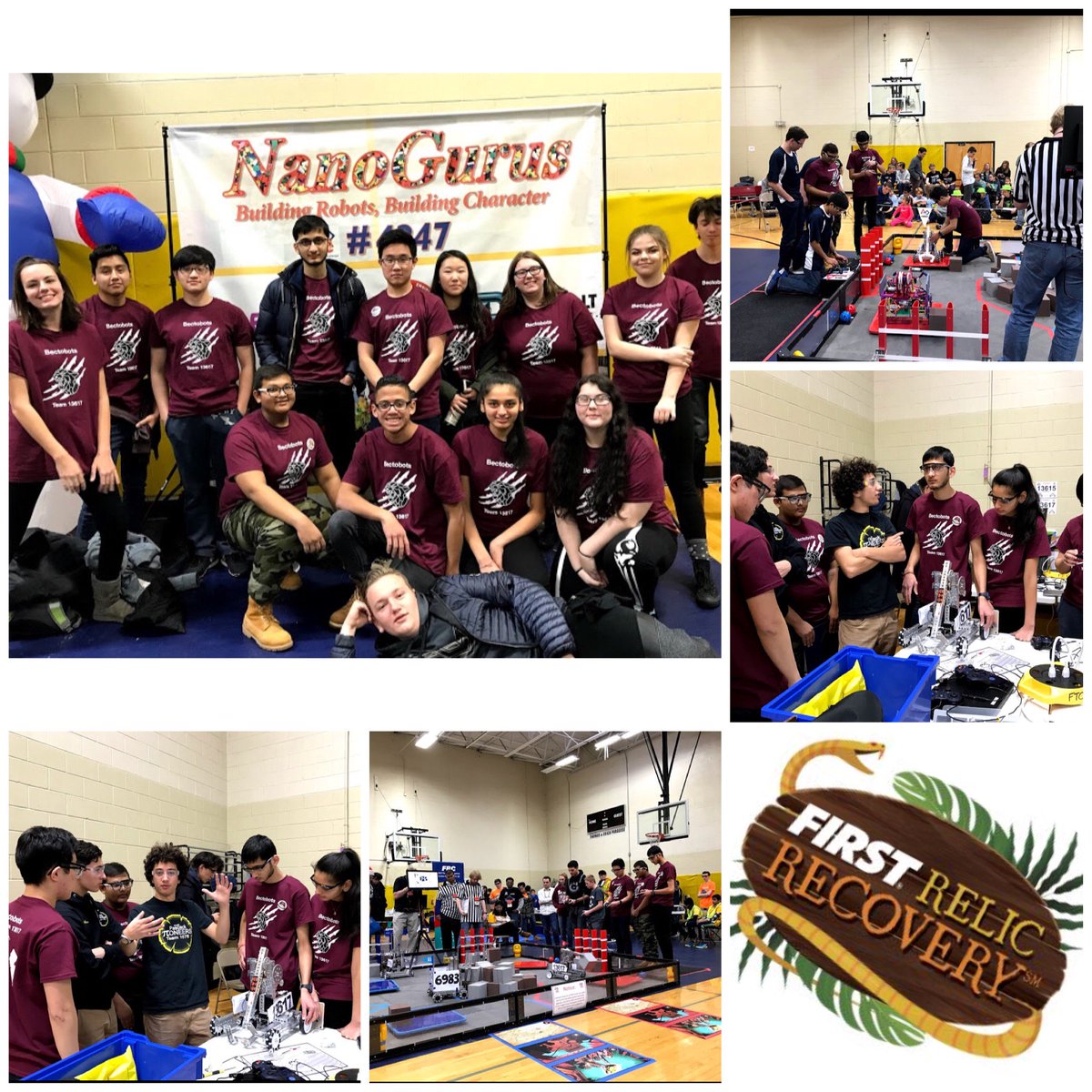 Dr_DSforza's tweet photo. Awesome weekend 4 the @bectonhs #Bectobots at the Relic Recovery Competition. Deep & Meaningful Learning & tons of #RoboticsFun at the same time! @FIRSTweets @FTCTeams @FRCTeam1676 #futureengineers #firstrelicrecovery #robotics @Roboticsfun https://t.co/da6k5VjGOF