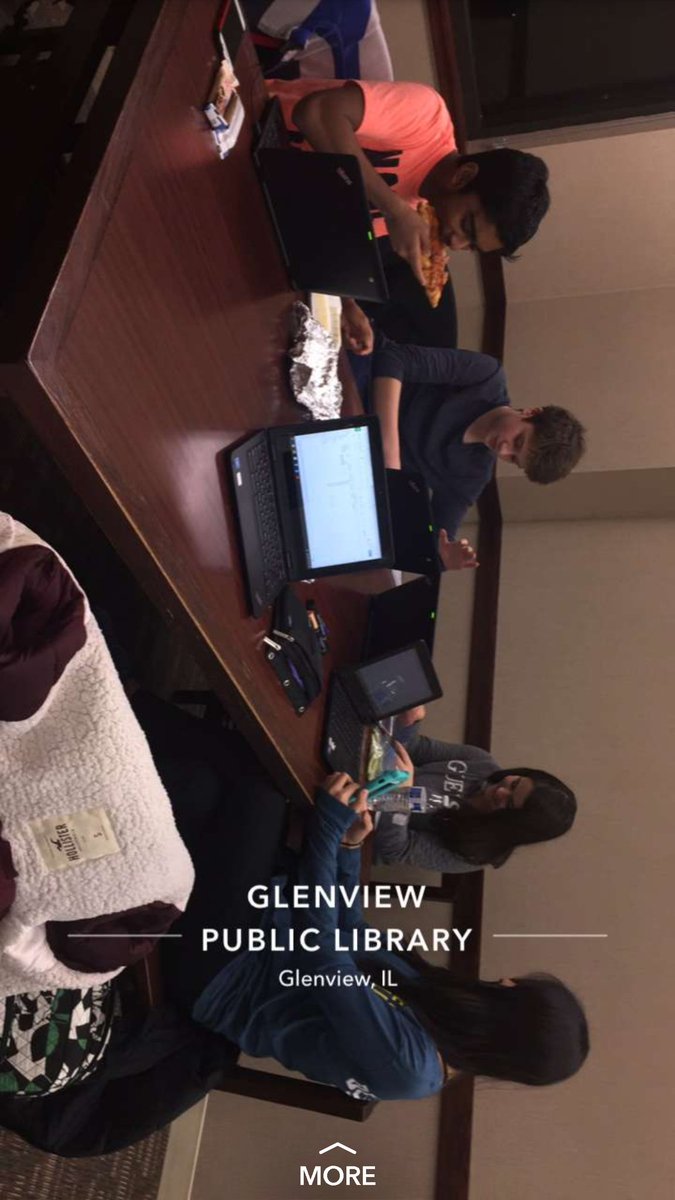 SreethanV's tweet photo. Working on Engineering at the Glenview Public Library https://t.co/u3OnfcnxOf