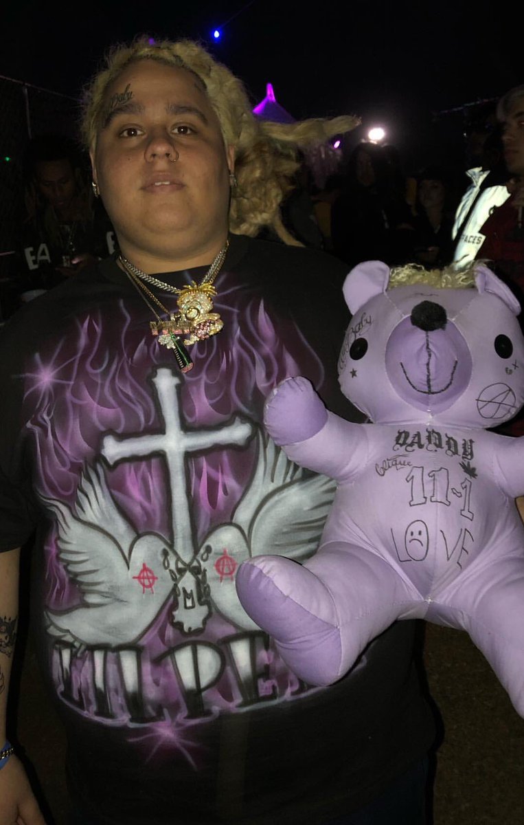 lil peep teddy bear