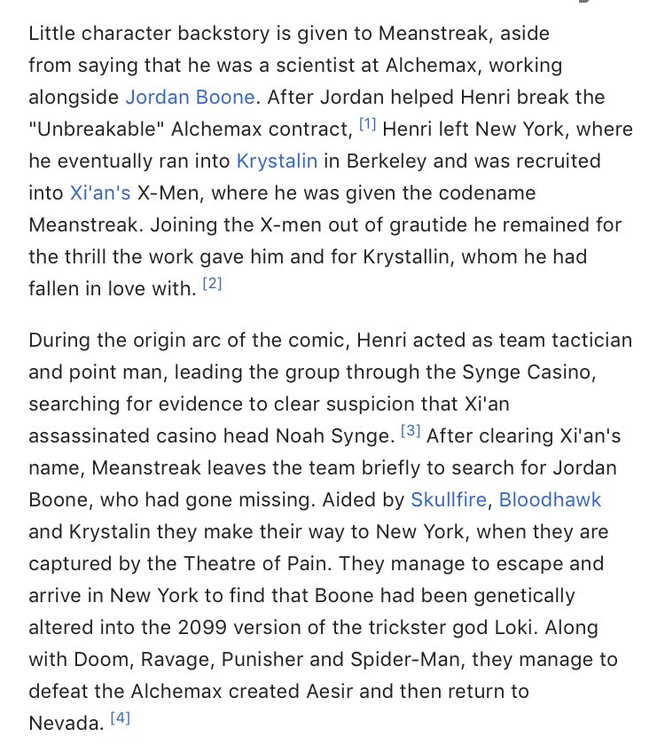 OHIO50501's tweet photo. Tactician & point man, Meanstreak was a scientist at Alchemax, & meets Krystalin, eventually recruited to Xi’an’s X-Men. He is the super-superspeedster with a healing factor.
#xmen #marvel #xmenblue #xmen2099 #GetToKnowXMen2099 #meanstreak #DoYouEvenComicBook #MutantsUnite https://t.co/76nDW3teVf