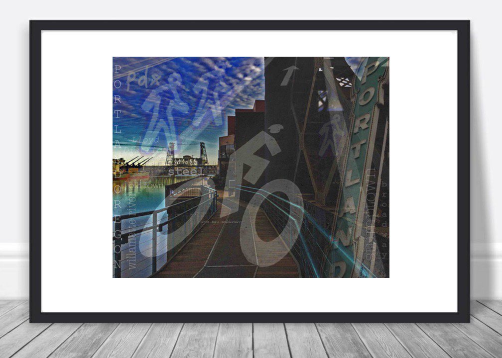 THiS_t3ch's tweet photo. Broadway Bridge Boardwalk Print 8x10 &amp; 11x14 available #oregon #pdx #portland #mixedmedia #art #pnw https://t.co/dFj28pJTT2