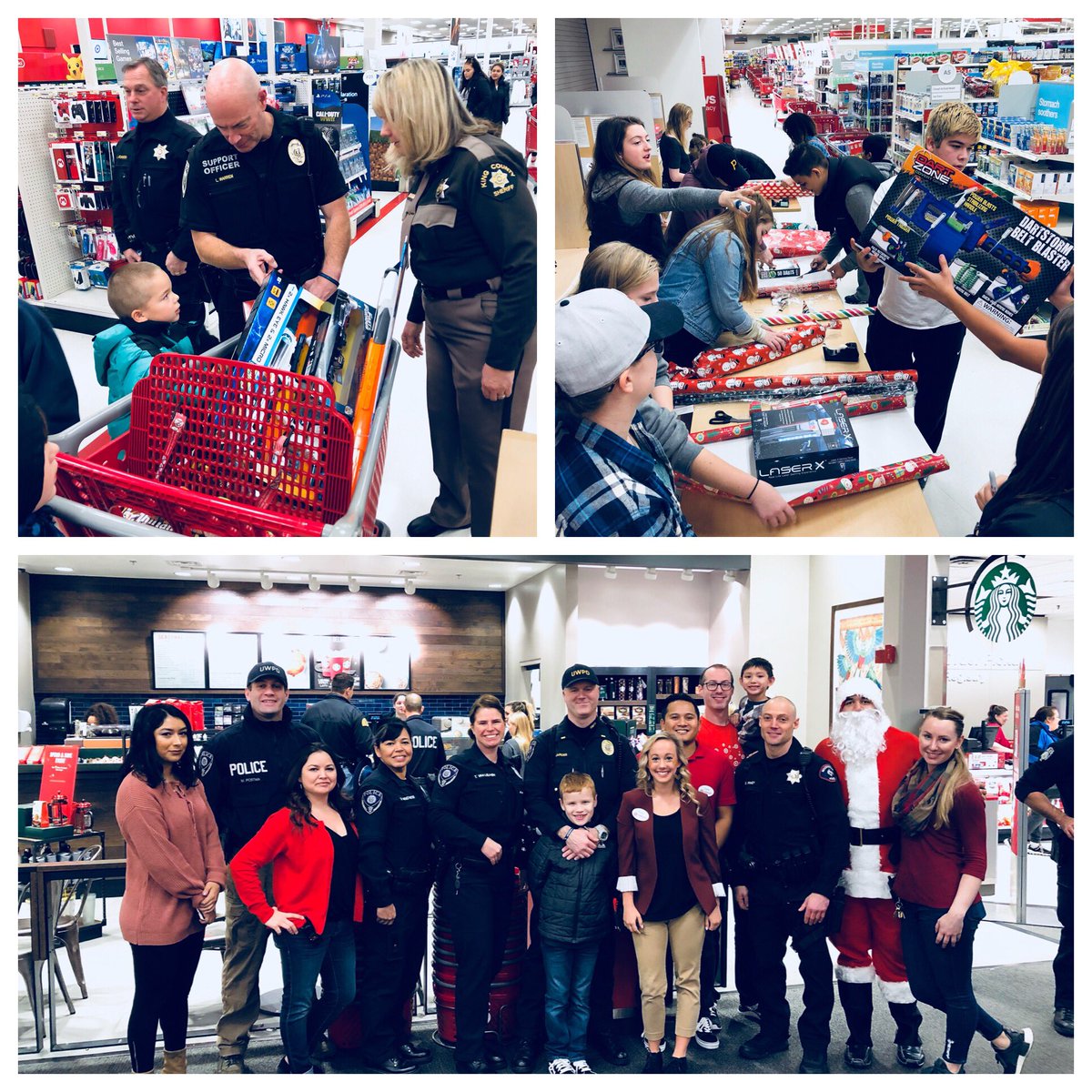 Thank you Woodinville PD for your great partnership with Target! We appreciate you! #heroesandhelpers <a href="/gehri321/">Rachel Gehri</a> <a href="/LisaSherland/">Lisa</a>