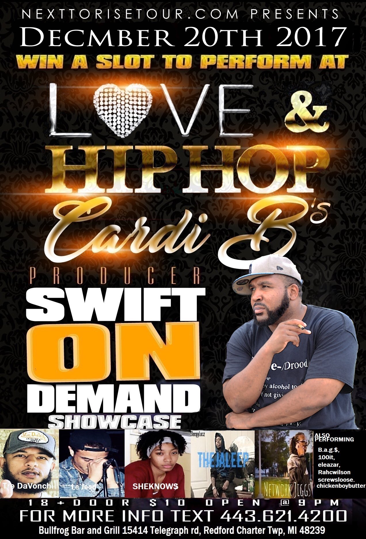 Rescheduled because of last weeks snow storm, but it will still go down this Wednesday‼️‼️ #ComeShowLuv https://t.co/R1cSm3Wzs3