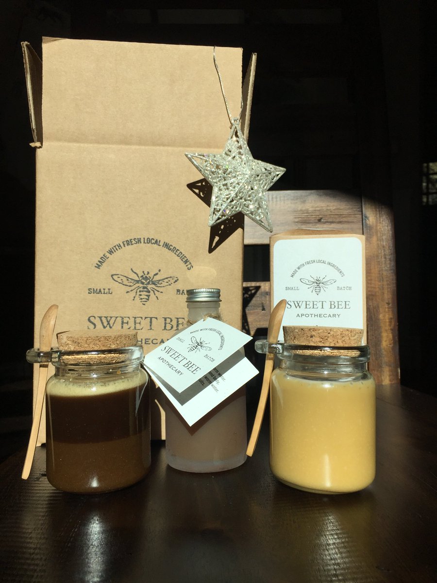 Still looking for those #LastMinuteGifts?  Check out SweetBeeApothecary.com  Order by 12/19 to ensure delivery by #christmas, #giftsforher, #giftofselfcare