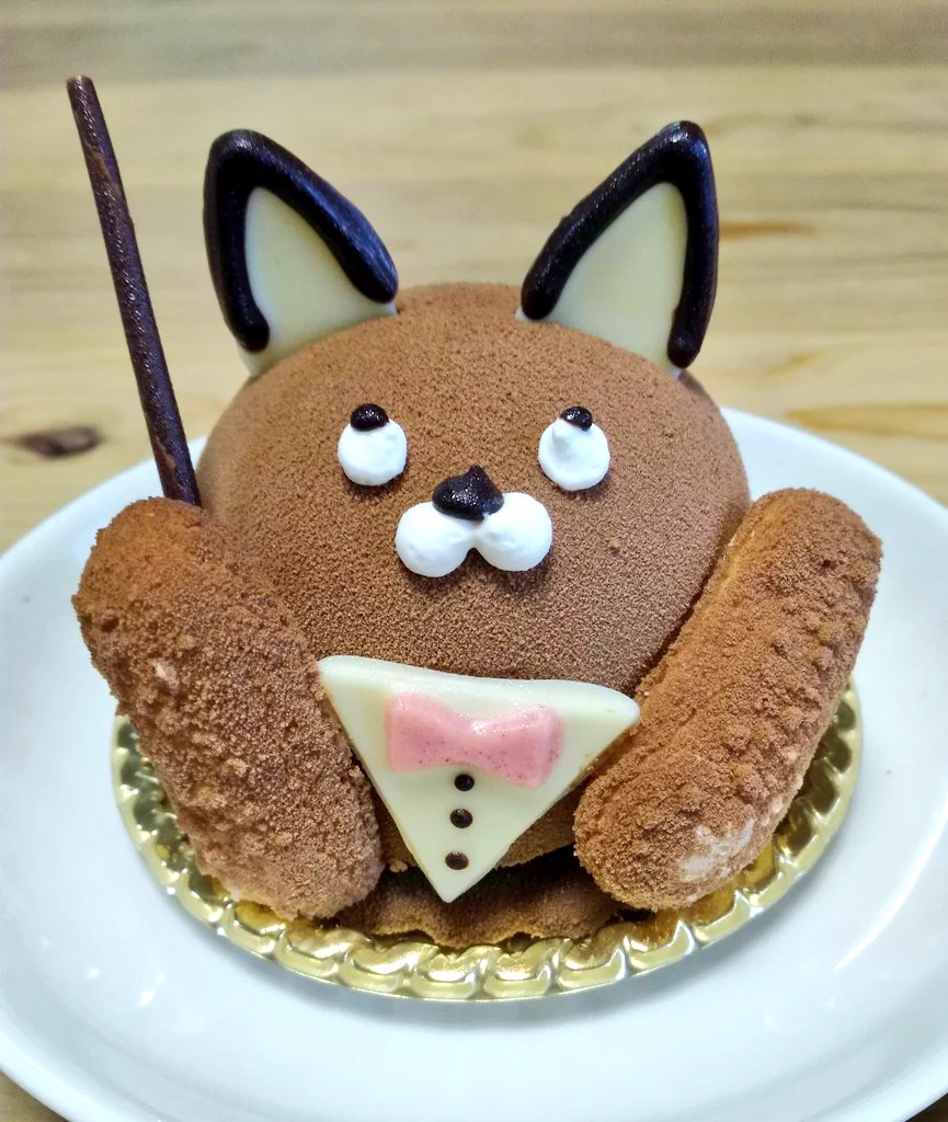 かわいいネコのケーキを買ったはずなのに？なんかムカつくケモノを買うことにｗｗｗ