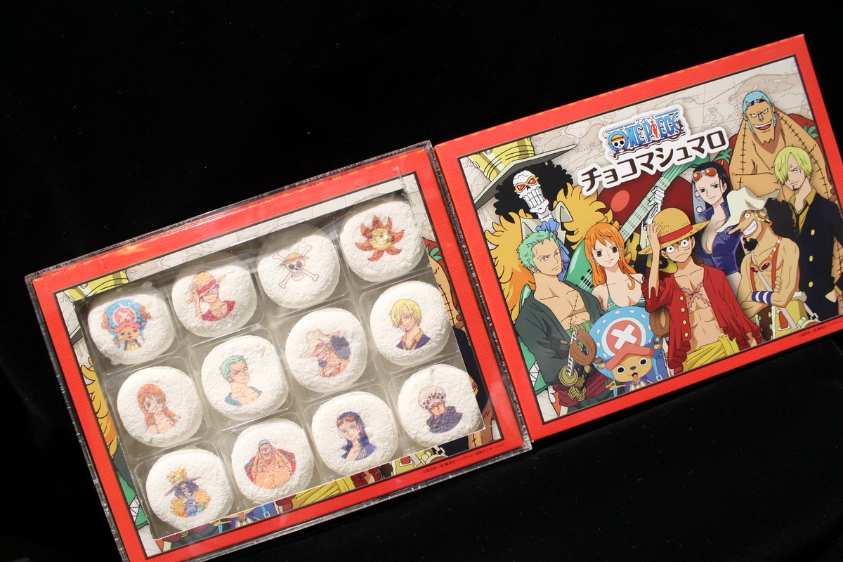 One Piece麦わらストア渋谷本店 En Twitter おすすめ 食品 ワンピース チョコマシュマロ 750円 税 好評発売中 麦わらストア Onepiece