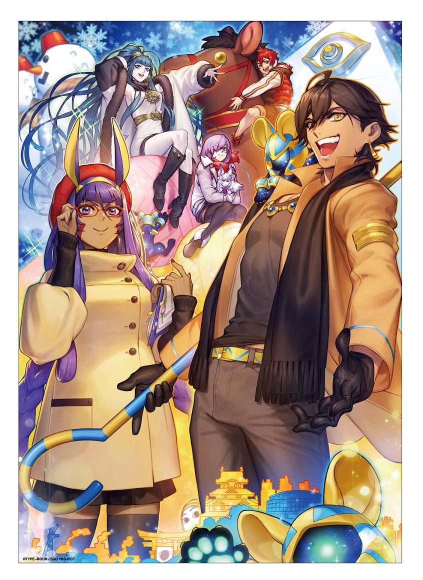FGO冬祭り キャンバスアート「王の相判」＋ポストカードセット【最終値下げ】 FGO冬祭り キャンバスアート「王の相判」＋ポストカードセット