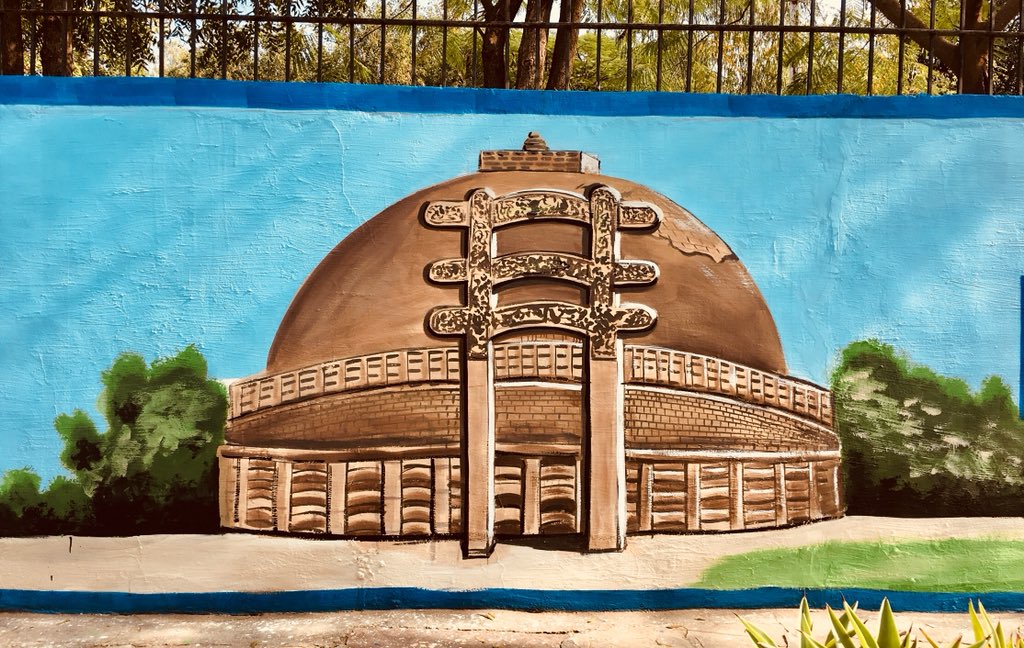 1878 Wood Engraving Gate Sanchi India Architecture Sculpture Stupa Ele –  Period Paper Historic Art LLC