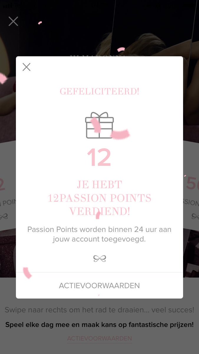 It’s back 😻 #hunkemoller #spintheweel