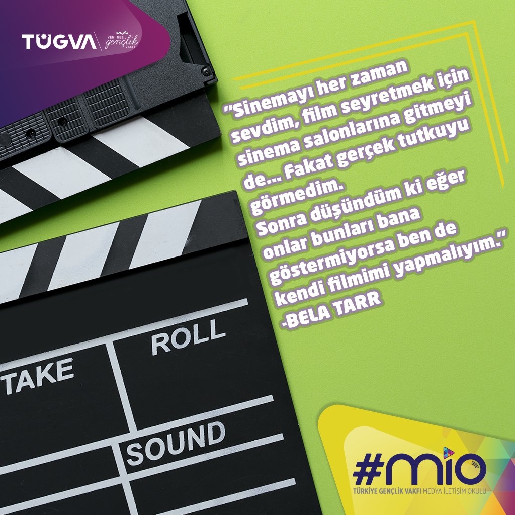 #MİO'da Senarist eğitimine katıl ve gelecekte kendi filmini yazma fırsatı yakala. 
Başvuru için: tugvamio.com
